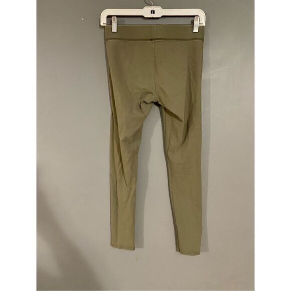Aerie Pull On Green Leggings Size Small - Picture 2 of 3